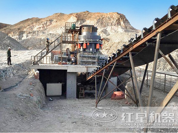 河北唐山彈簧圓錐破碎機案例現場2 河北唐山彈簧圓錐破碎機案例現場2