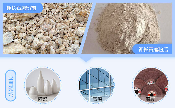 鉀長(zhǎng)石雷蒙機(jī)用用領(lǐng)域 鉀長(zhǎng)石雷蒙機(jī)用用領(lǐng)域