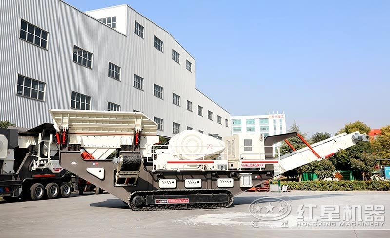 移動式機制砂設備廠家:履帶移動破 移動式機制砂設備廠家:履帶移動破