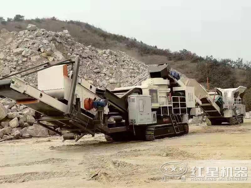 履帶液壓移動破碎站建筑垃圾處理現(xiàn)場 履帶液壓移動破碎站建筑垃圾處理現(xiàn)場