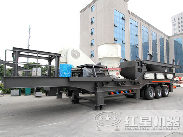移動粉沙車,配圓錐破 移動粉沙車,配圓錐破