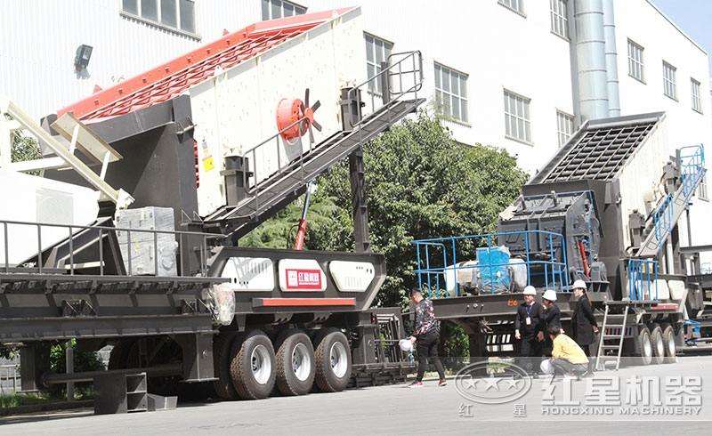 車載移動磕石機,現貨提供,搭配多樣 車載移動磕石機,現貨提供,搭配多樣