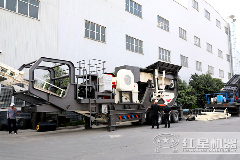 顎式移動磕石機,石頭粗碎更給力 顎式移動磕石機,石頭粗碎更給力
