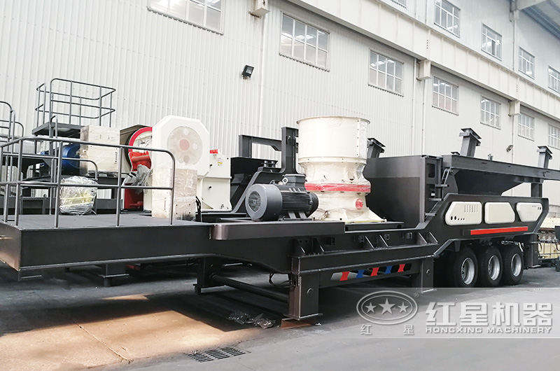 圓錐破移動破碎機:中碎+篩分 圓錐破移動破碎機:中碎+篩分