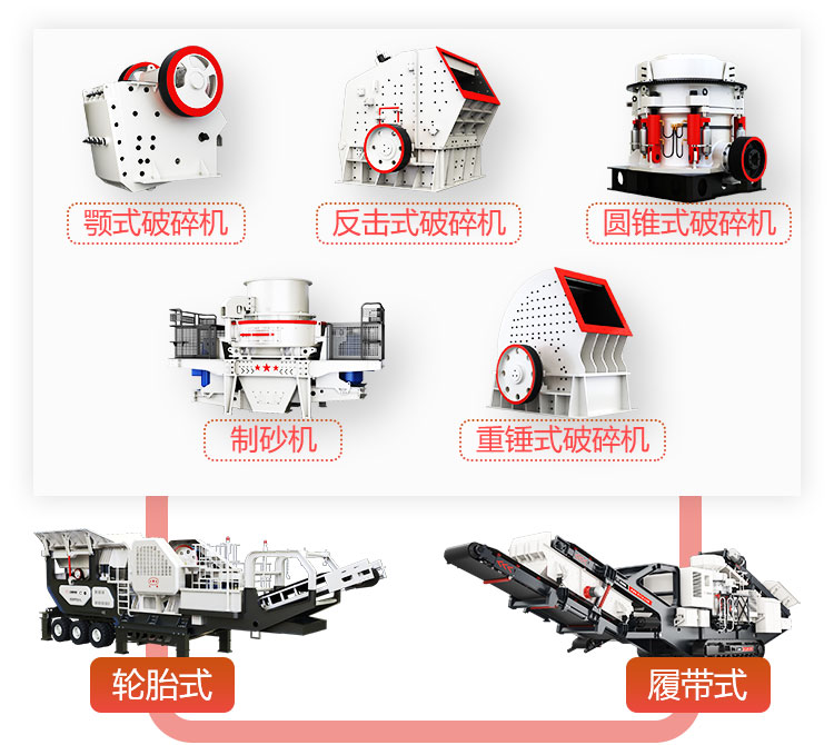 移動破碎機械設備配置靈活 移動破碎機械設備配置靈活