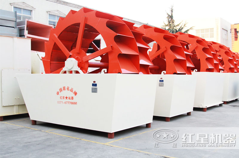 輪斗式洗沙機洗凈度高達99% 輪斗式洗沙機洗凈度高達99%