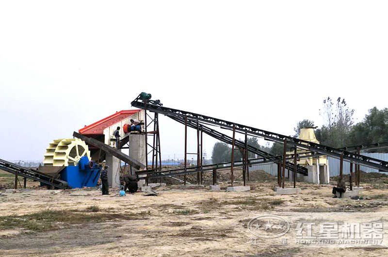 2萬到4萬小型打沙機安裝現場圖 2萬到4萬小型打沙機安裝現場圖