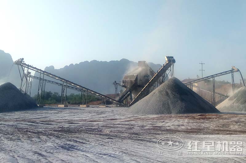 湖北宜昌時產300-400t/h石灰石生產線 湖北宜昌時產300-400t/h石灰石生產線