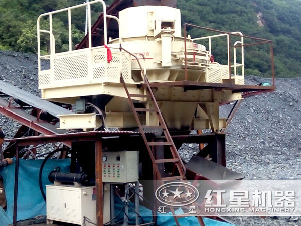 河北客戶制砂機生產現場圖 河北客戶制砂機生產現場圖