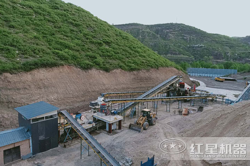 石子加工生產客戶現場 石子加工生產客戶現場